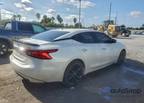 2016 Nissan Maxima 3.5S from USA, damaged, VIN 1N4AA6AP3GC410032